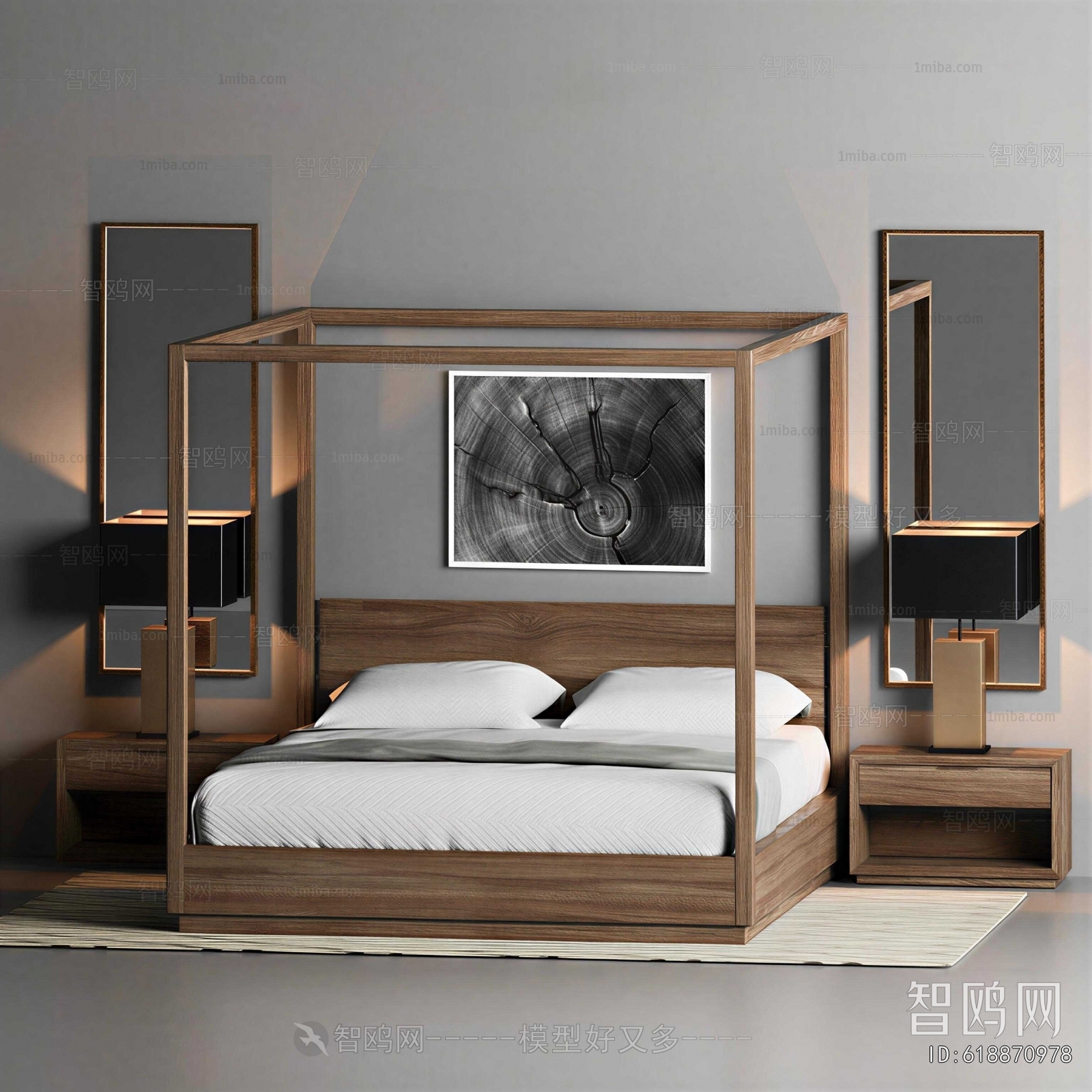 Modern Double Bed