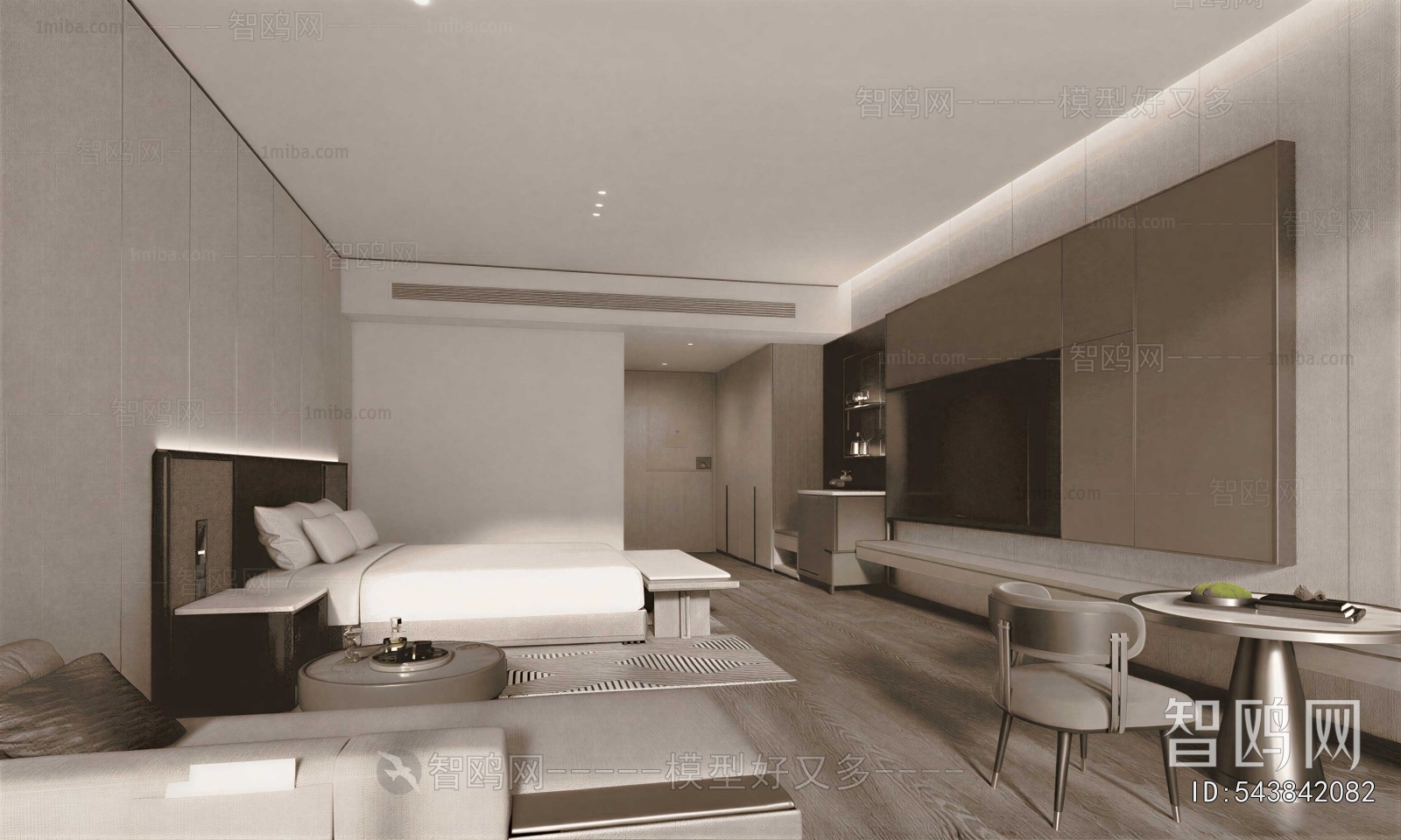 Modern Guest Room