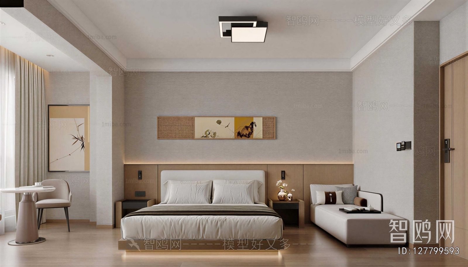New Chinese Style Guest Room