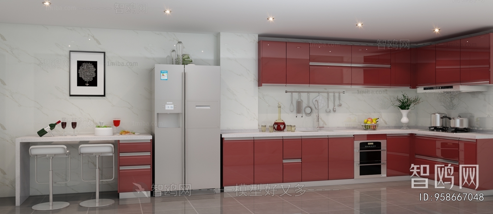 Modern The Kitchen