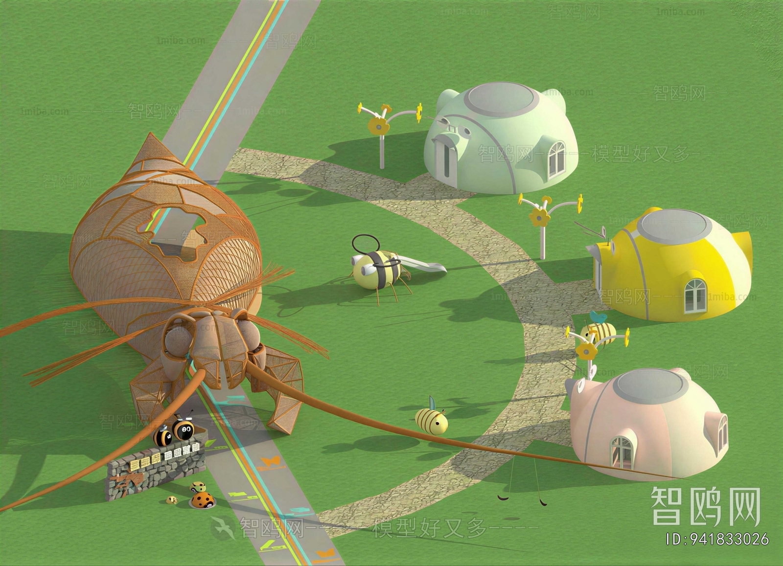 Modern Cartoon House