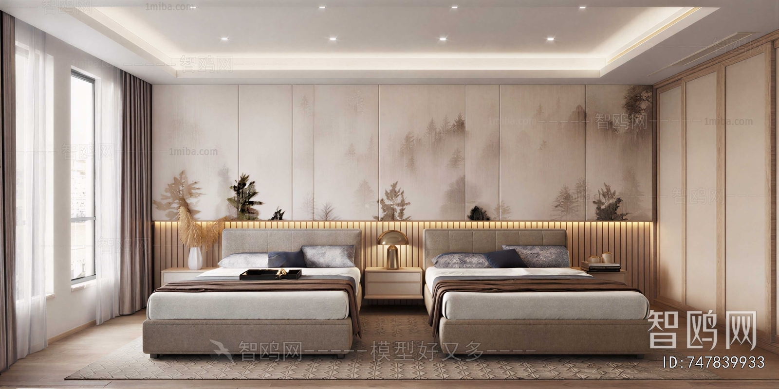 New Chinese Style Guest Room