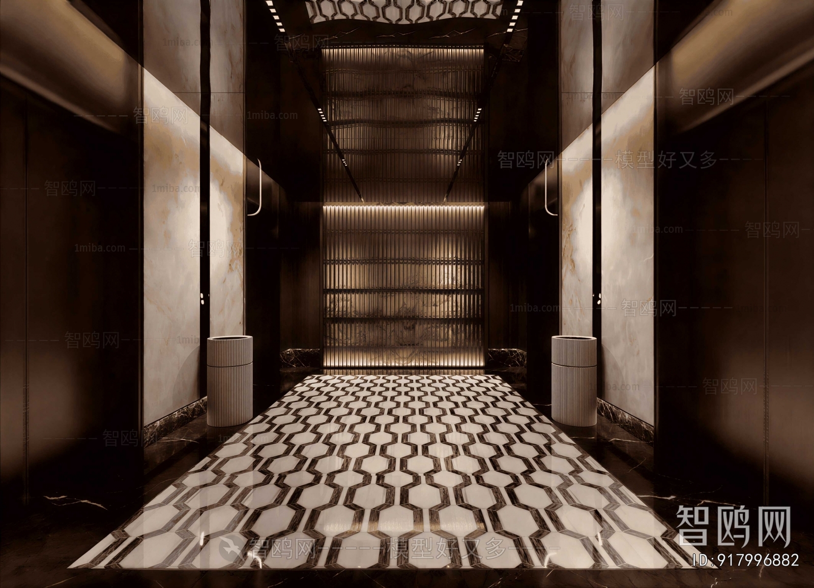 Modern Elevator Hall