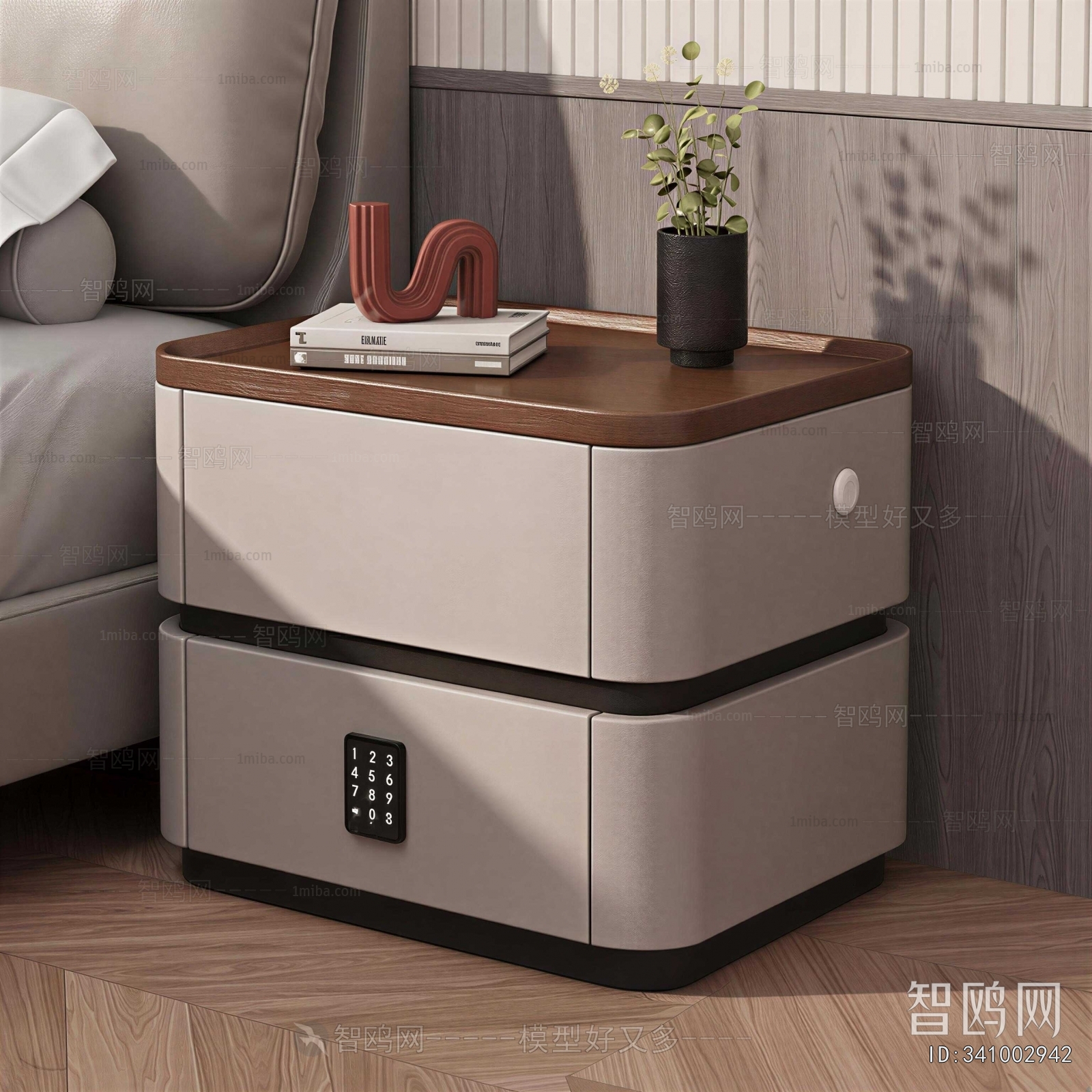 Modern Bedside Cupboard