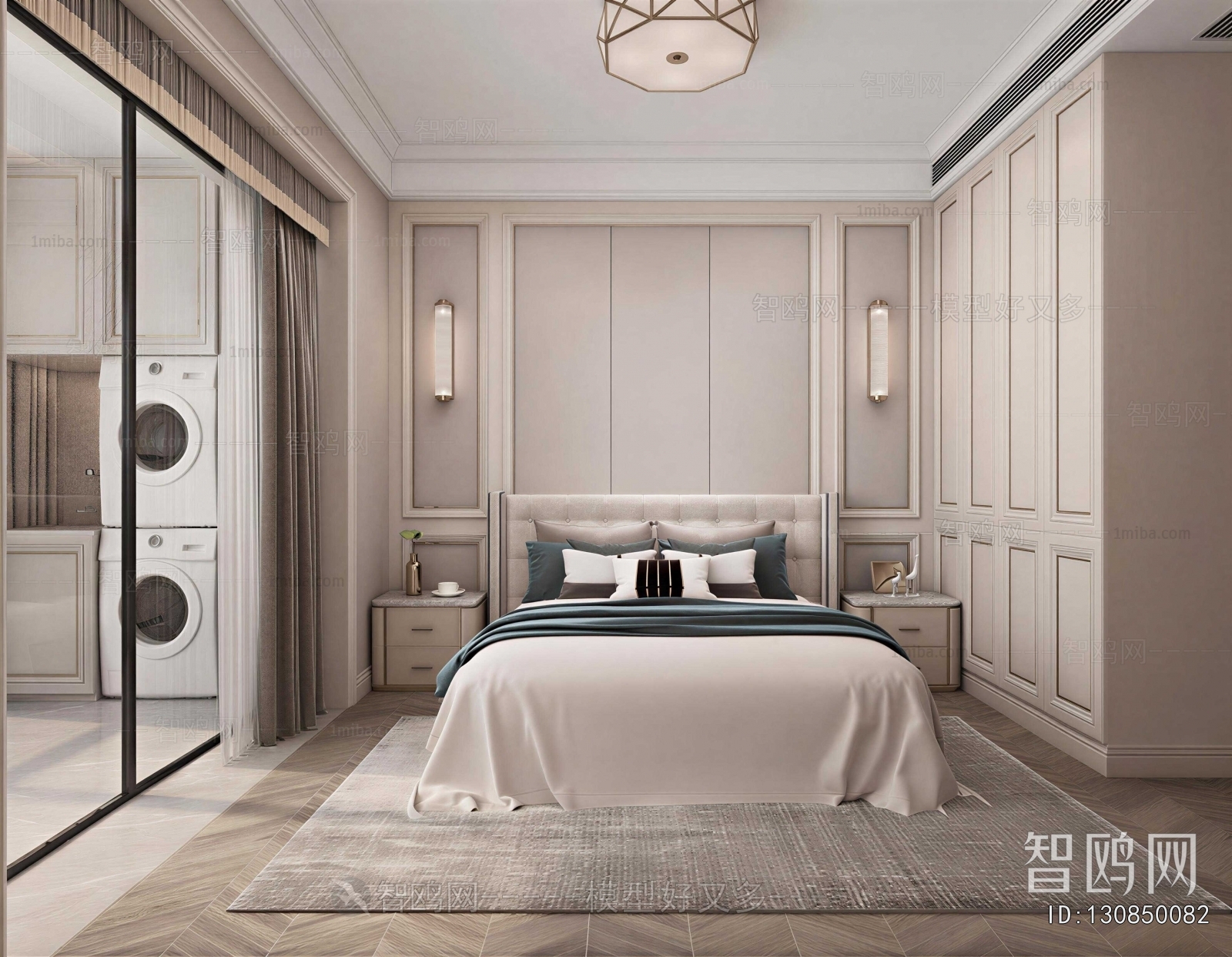 American Style Bedroom