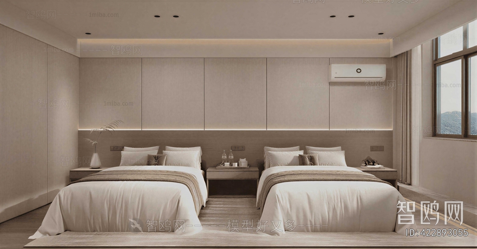 Modern Guest Room