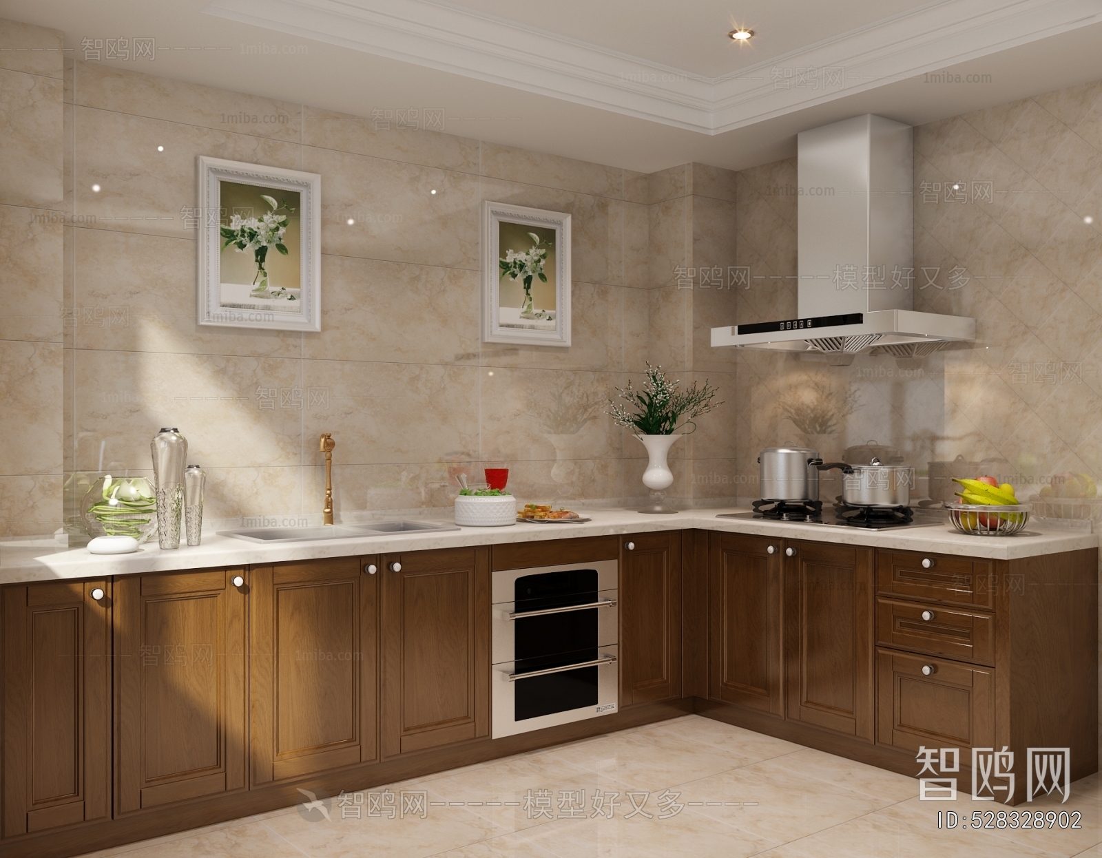 Simple European Style The Kitchen
