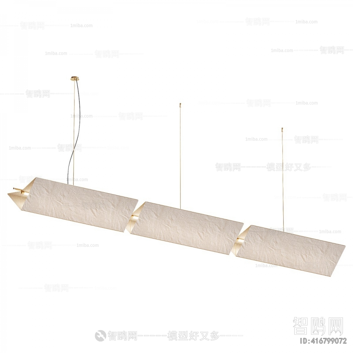 Modern Long Chandelier