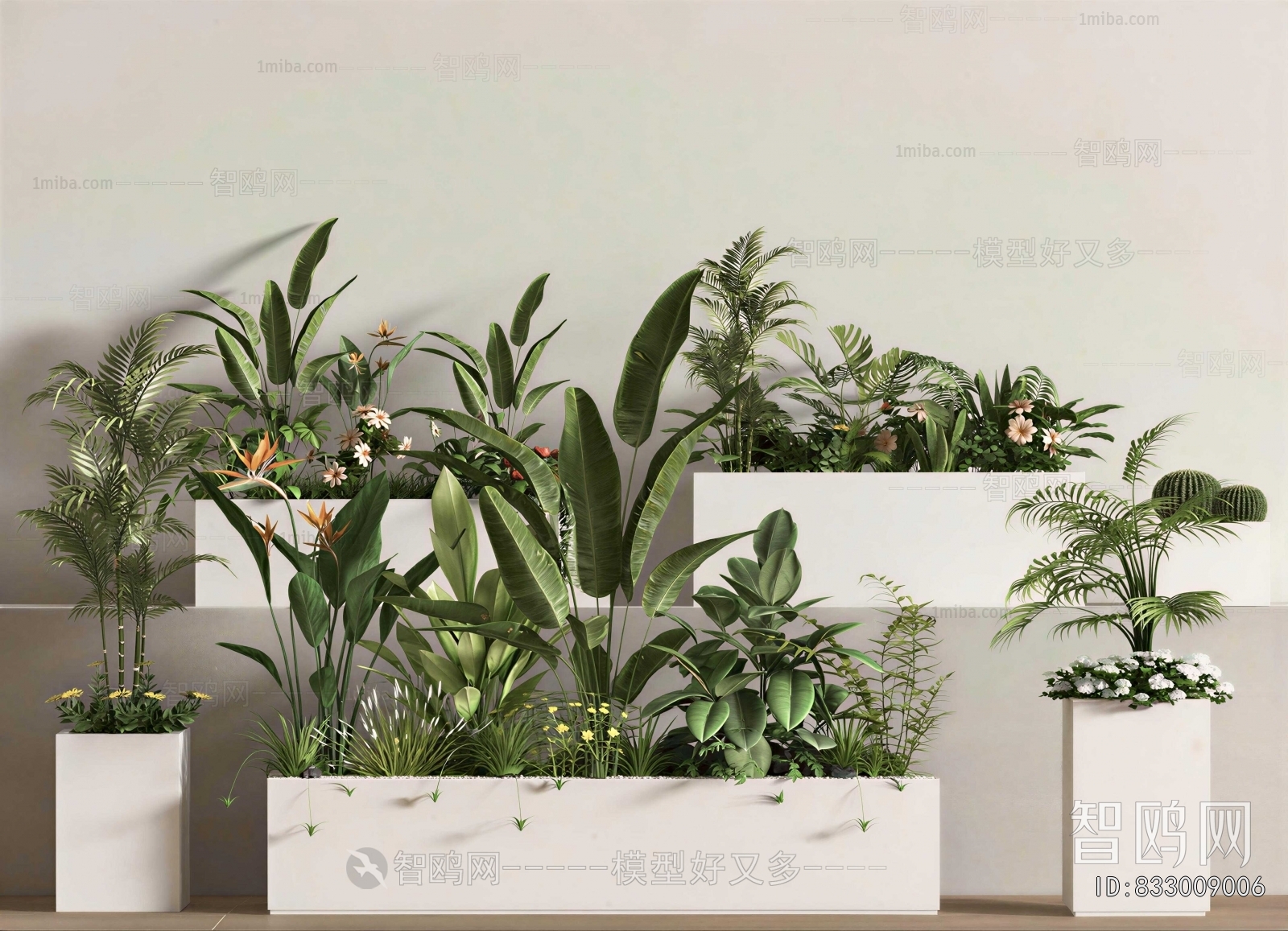 Modern Flower Bed, Flower Bowl, Flower Box