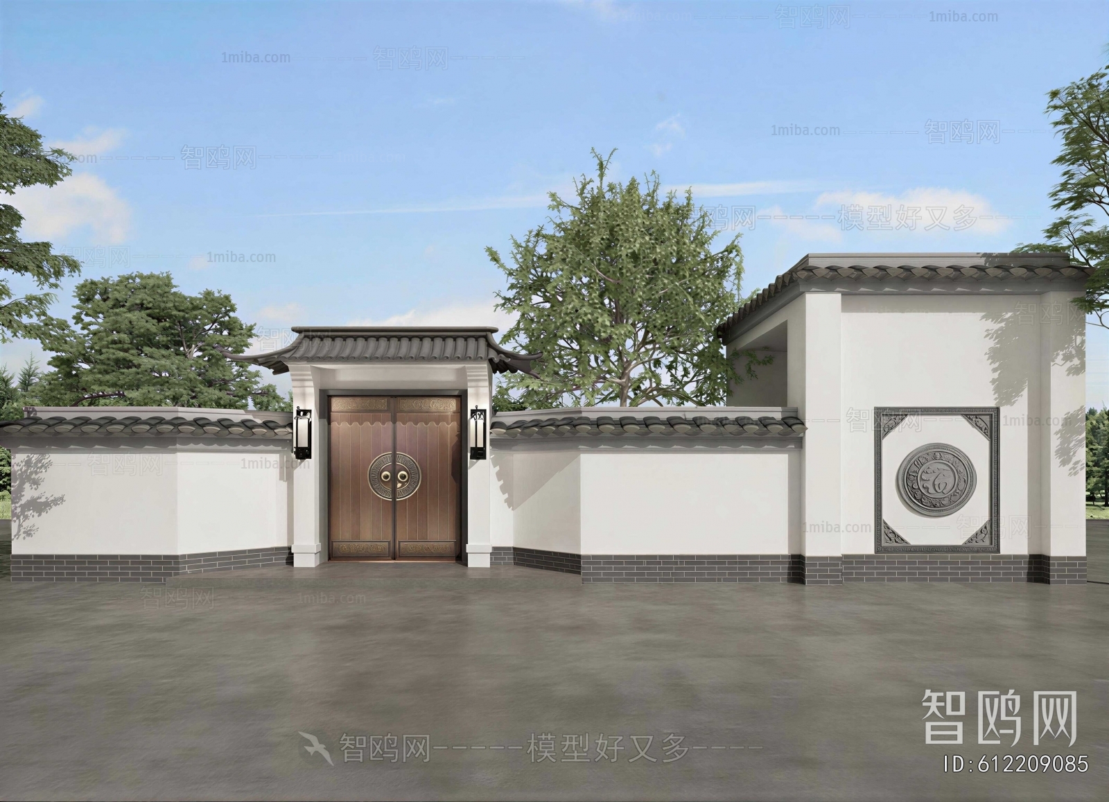 Chinese Style Facade Element