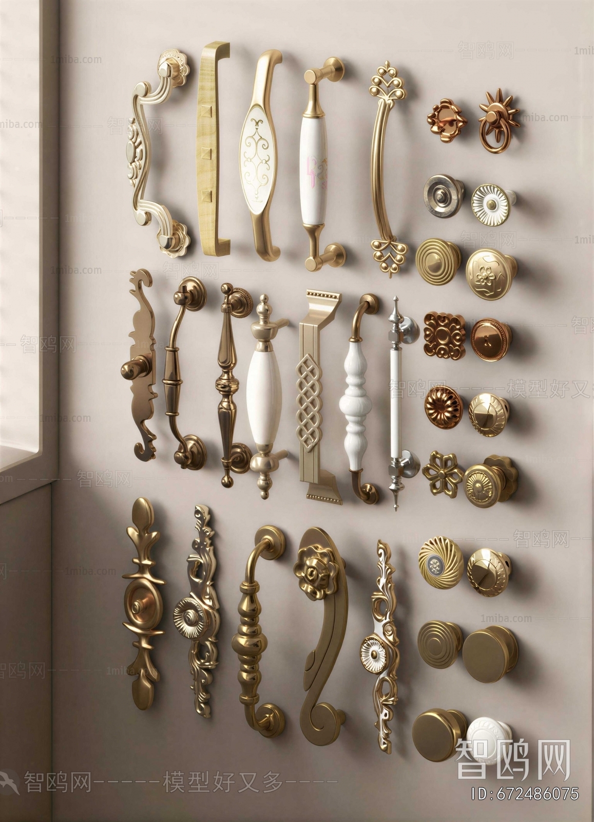 French Style Door Handle