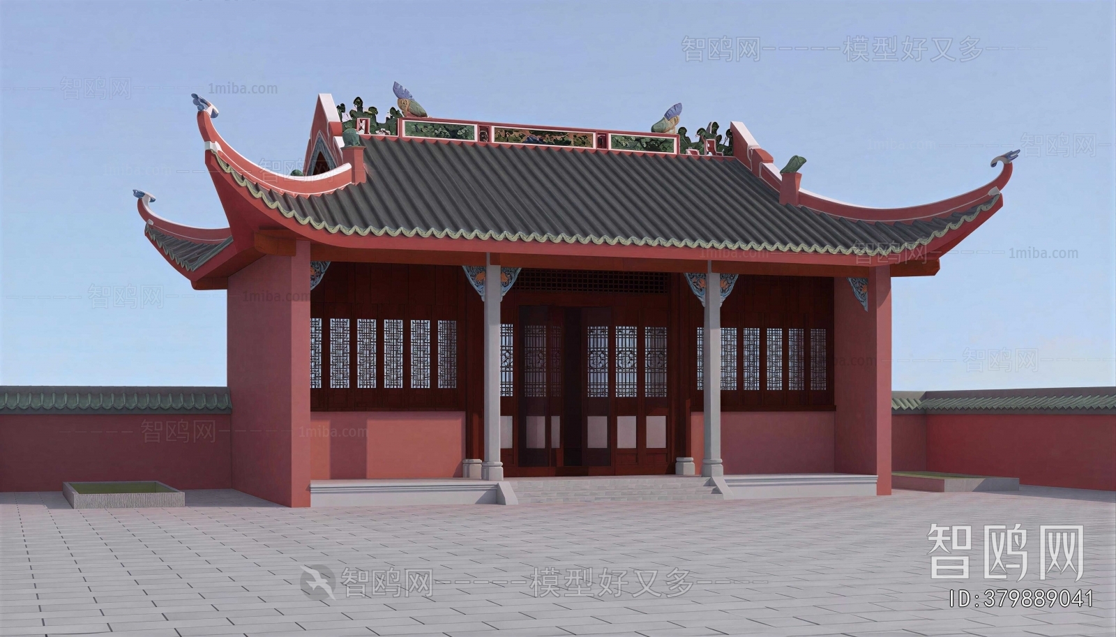 Chinese Style Facade Element
