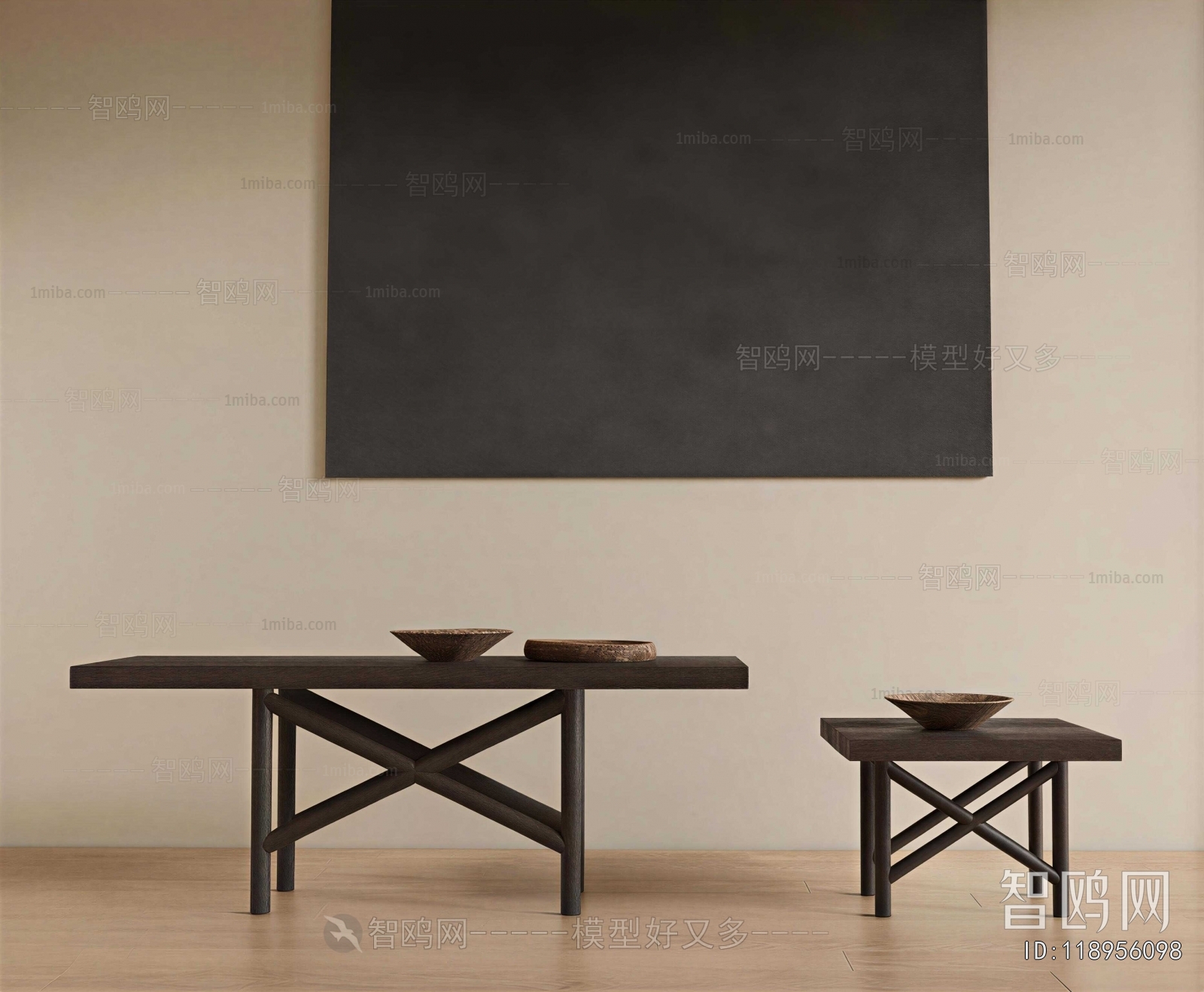 Wabi-sabi Style Coffee Table