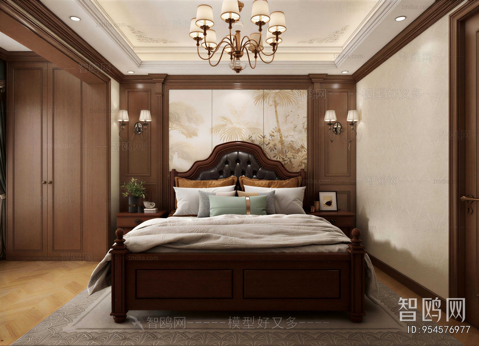 American Style Bedroom