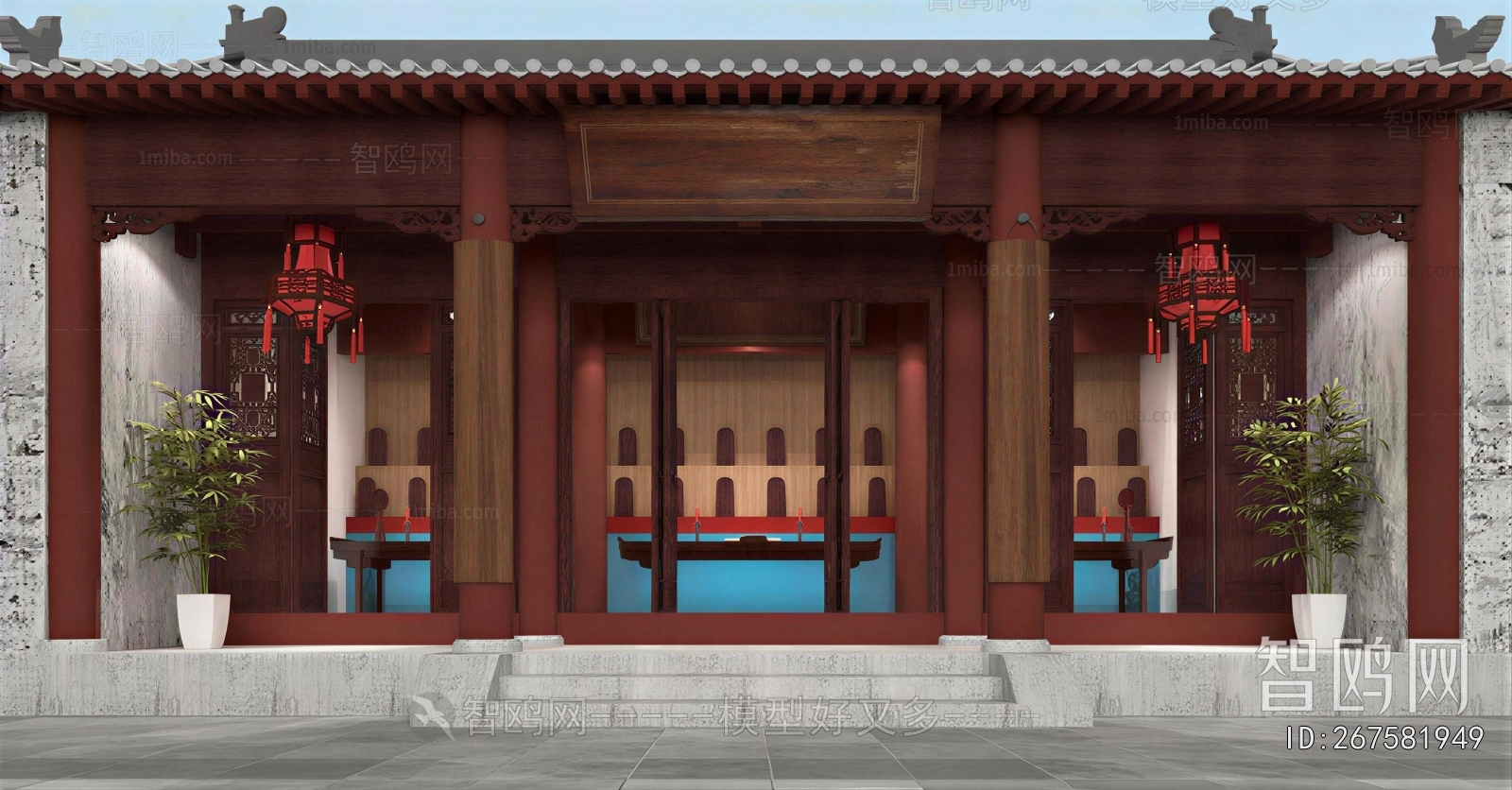 Chinese Style Facade Element
