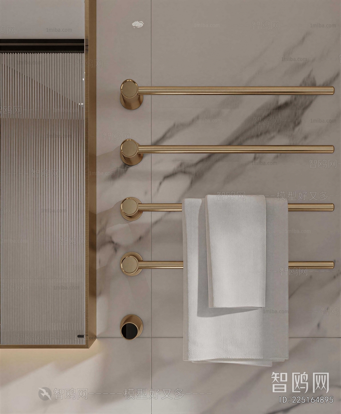 Modern Bathroom Rack