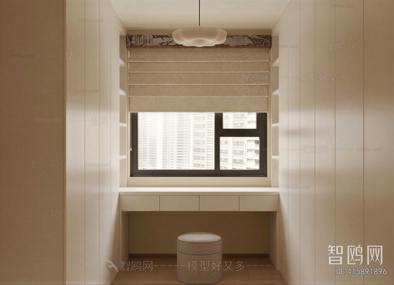 Modern Clothes Storage Area