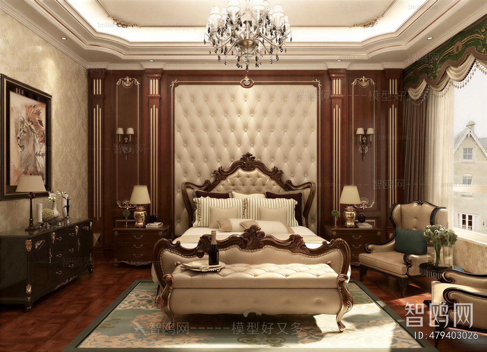 European Style Bedroom