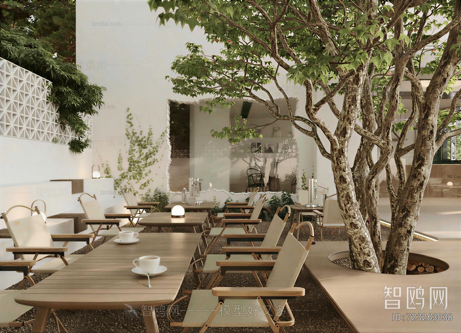 Wabi-sabi Style Cafe