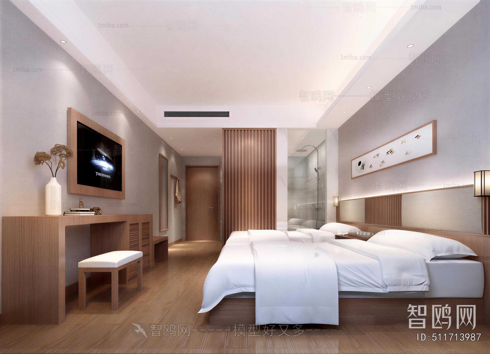 New Chinese Style Guest Room