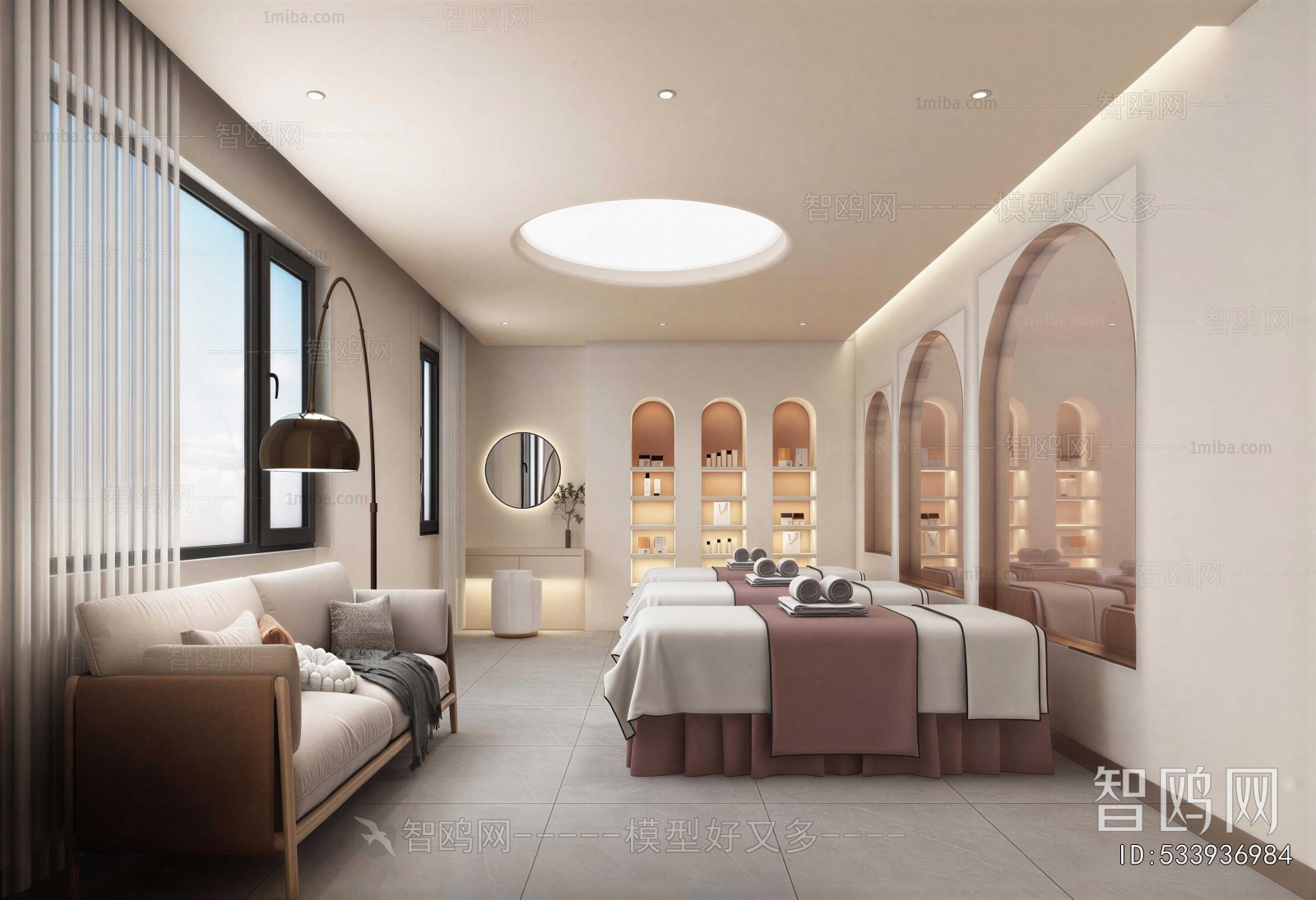 Wabi-sabi Style SPA Beauty