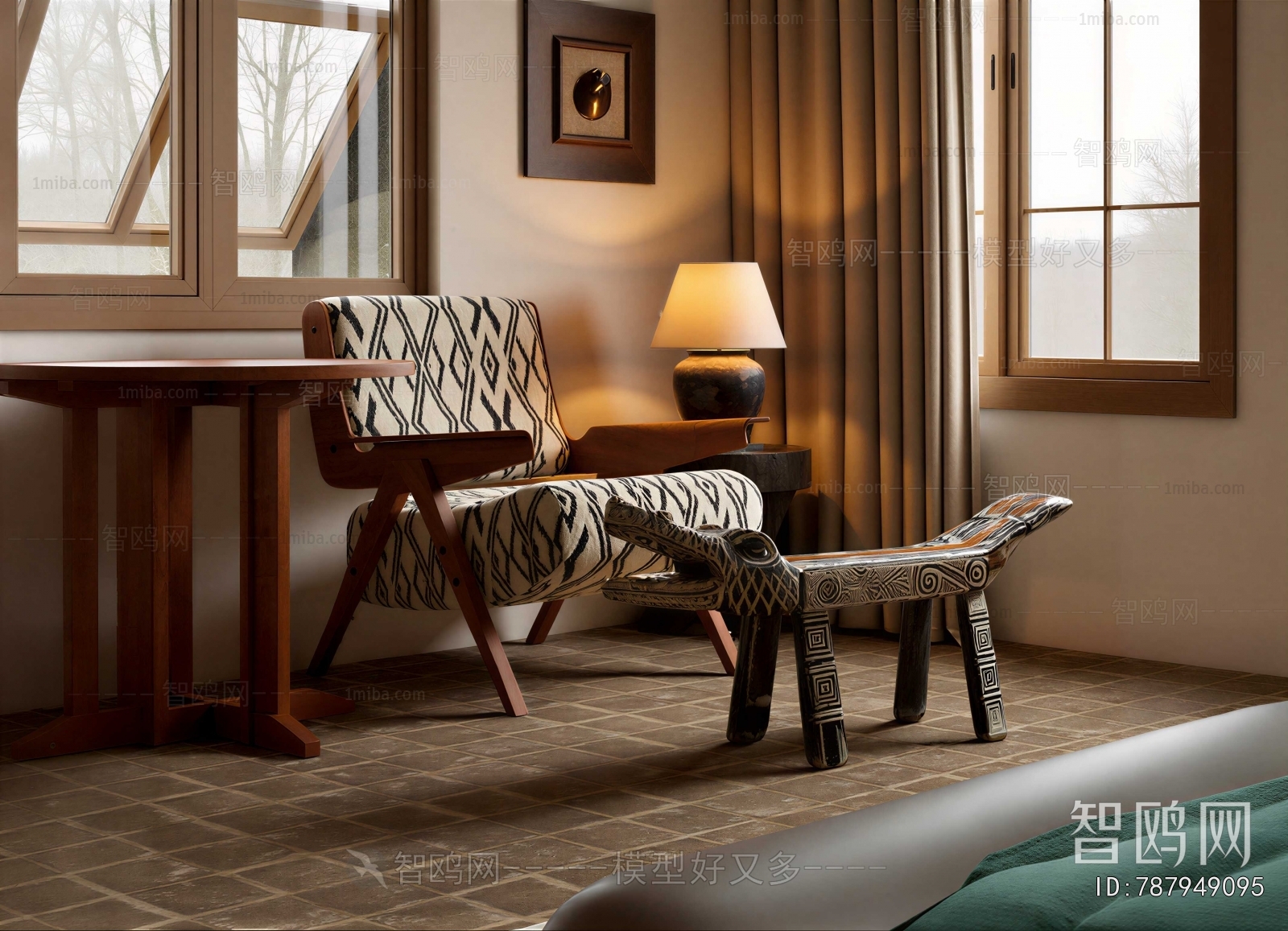 American Style Single Sofa