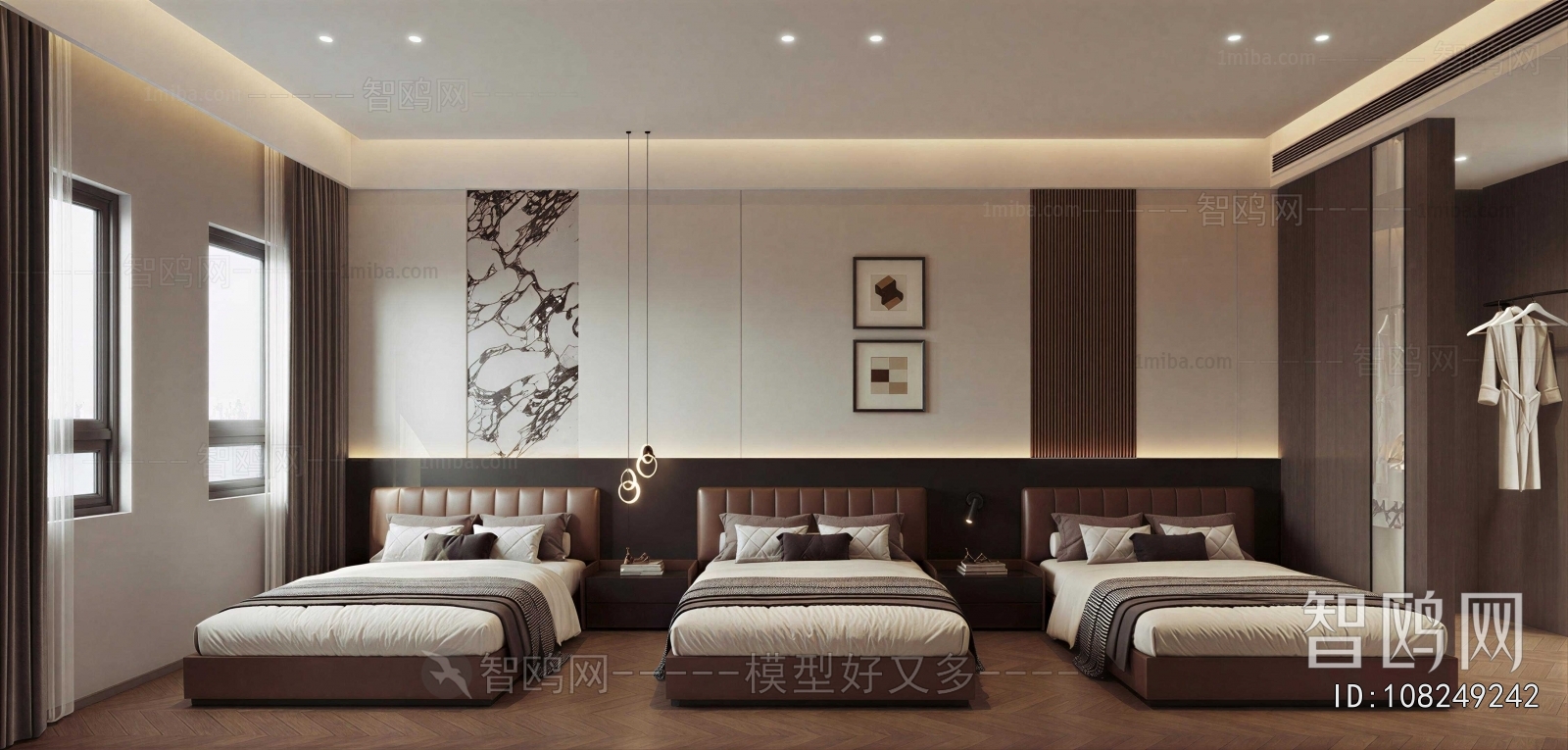 Modern Guest Room