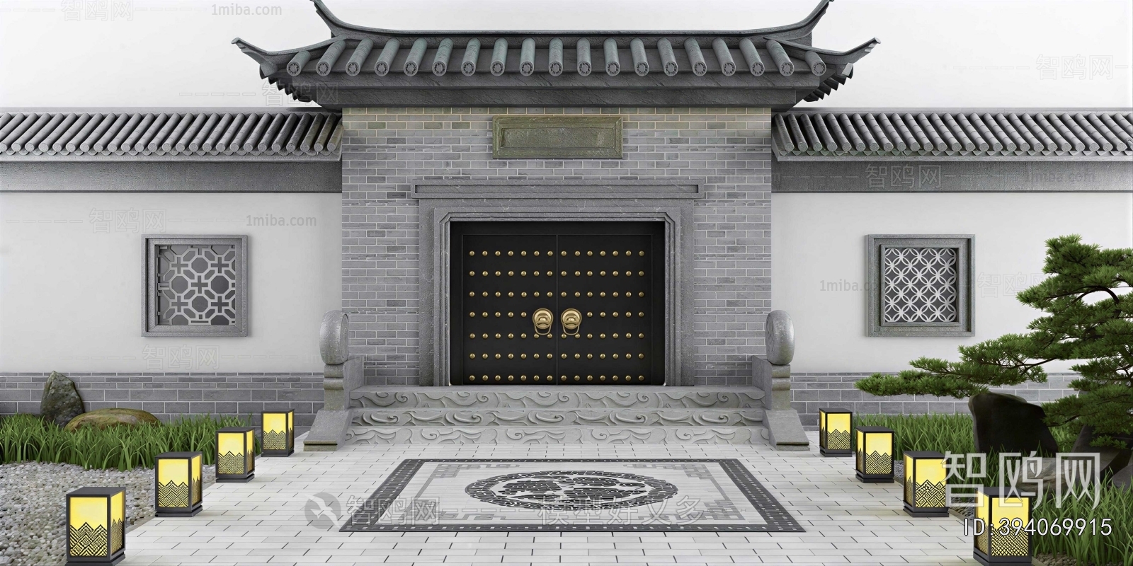 Chinese Style Courtyard/landscape
