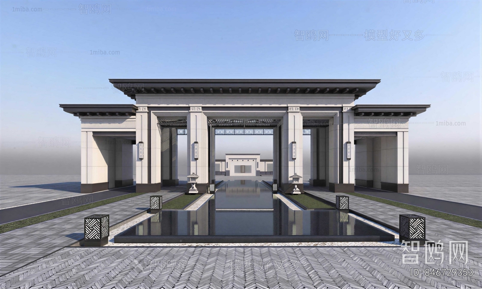 Chinese Style Facade Element