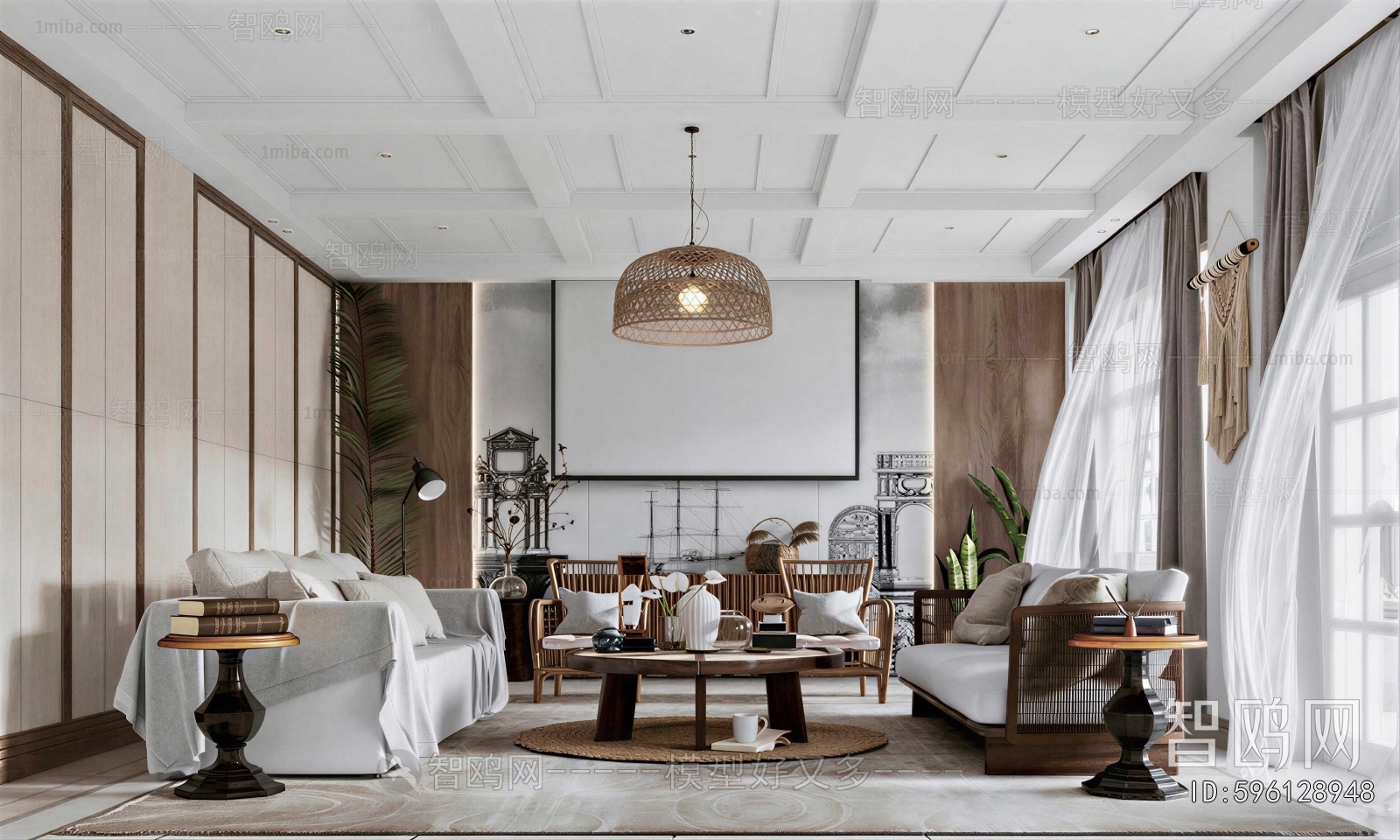 Retro Style A Living Room