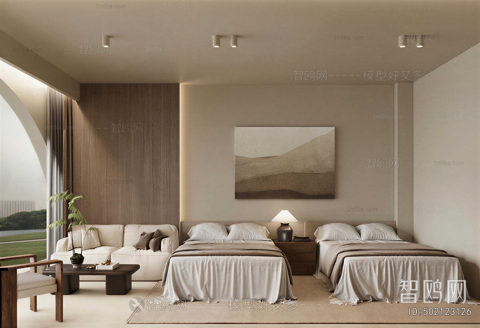 Wabi-sabi Style Residential Hostel