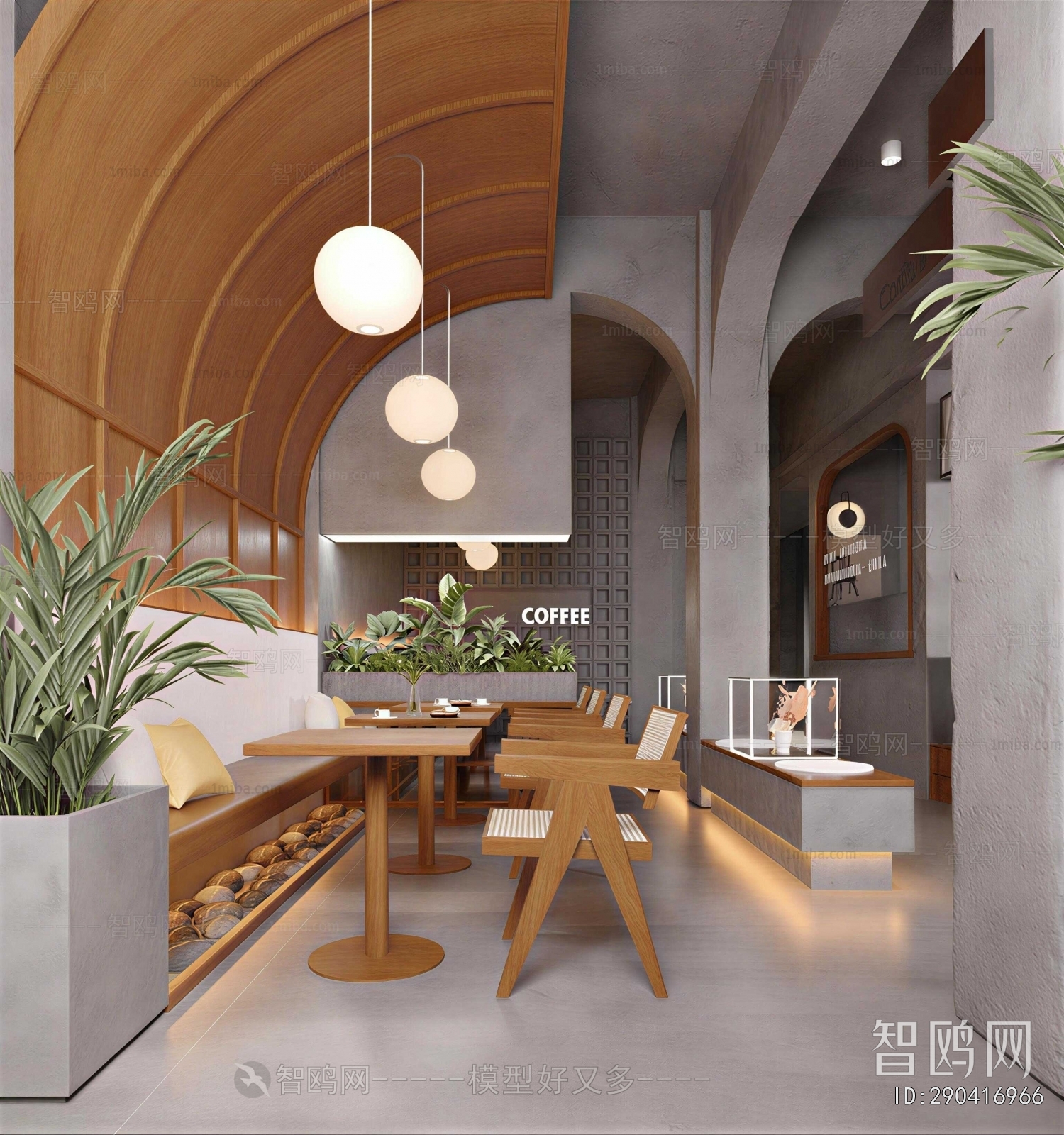 Wabi-sabi Style Restaurant