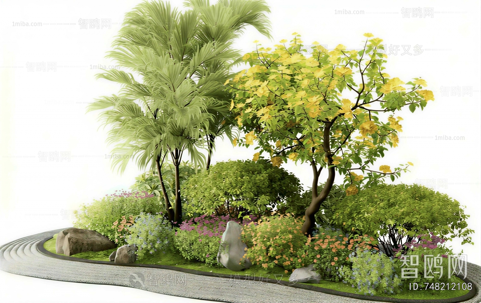New Chinese Style Plant Landscaping