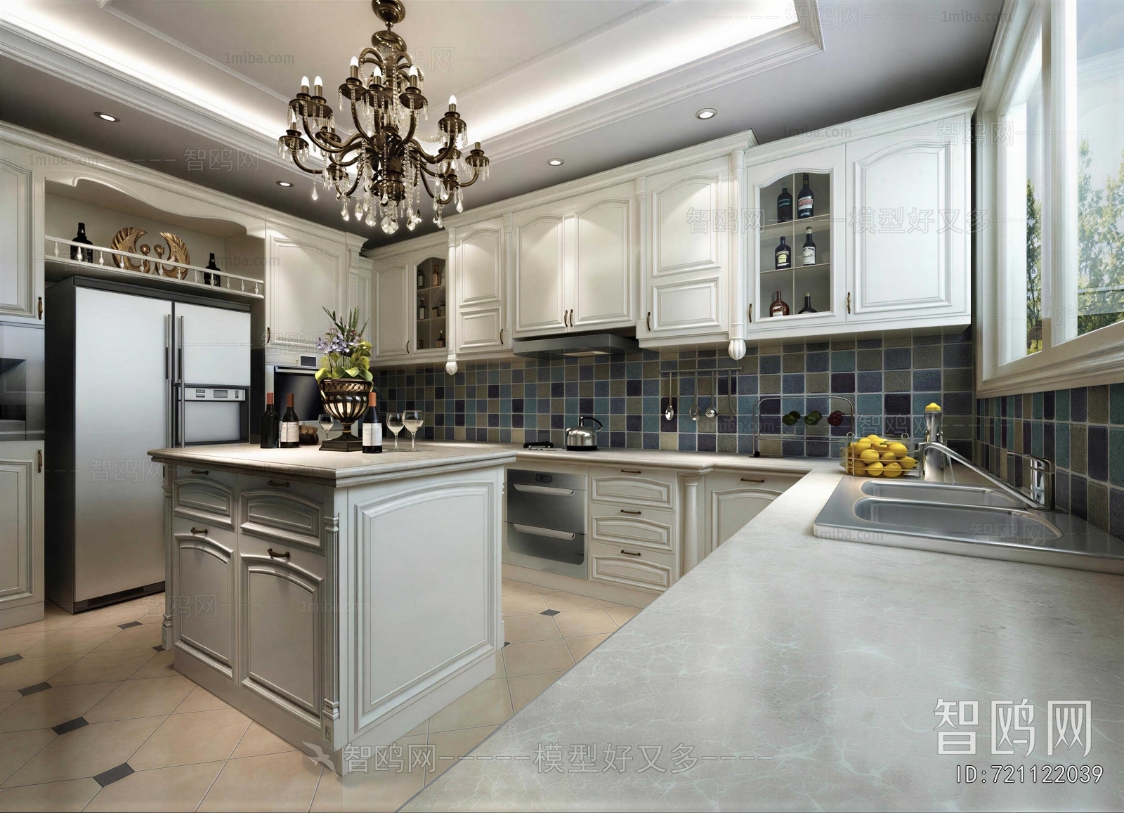 American Style Open Kitchen