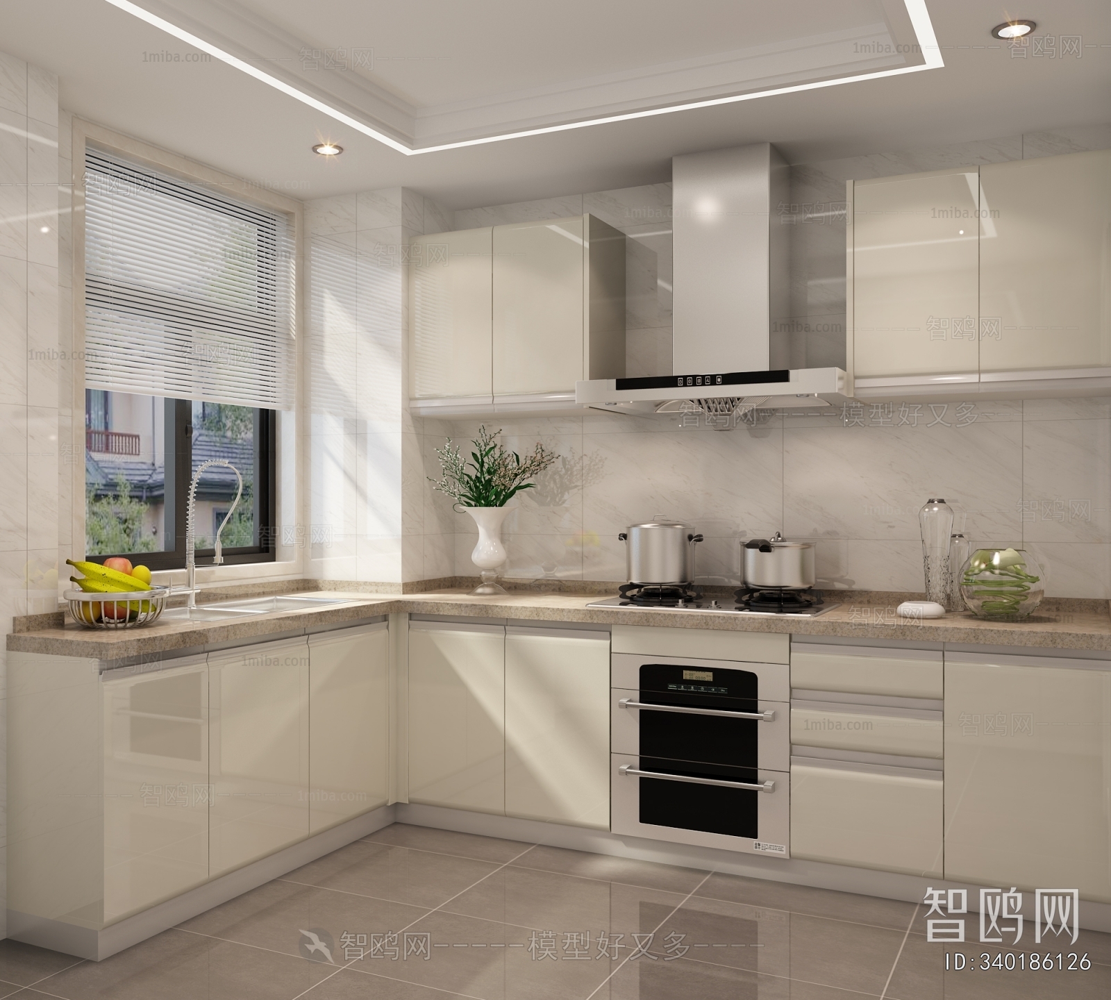 Simple European Style The Kitchen