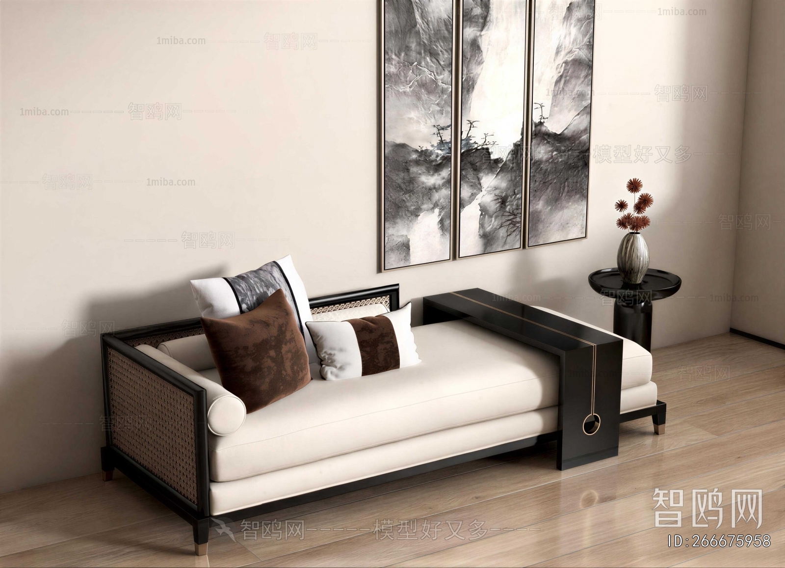New Chinese Style Noble Concubine Chair