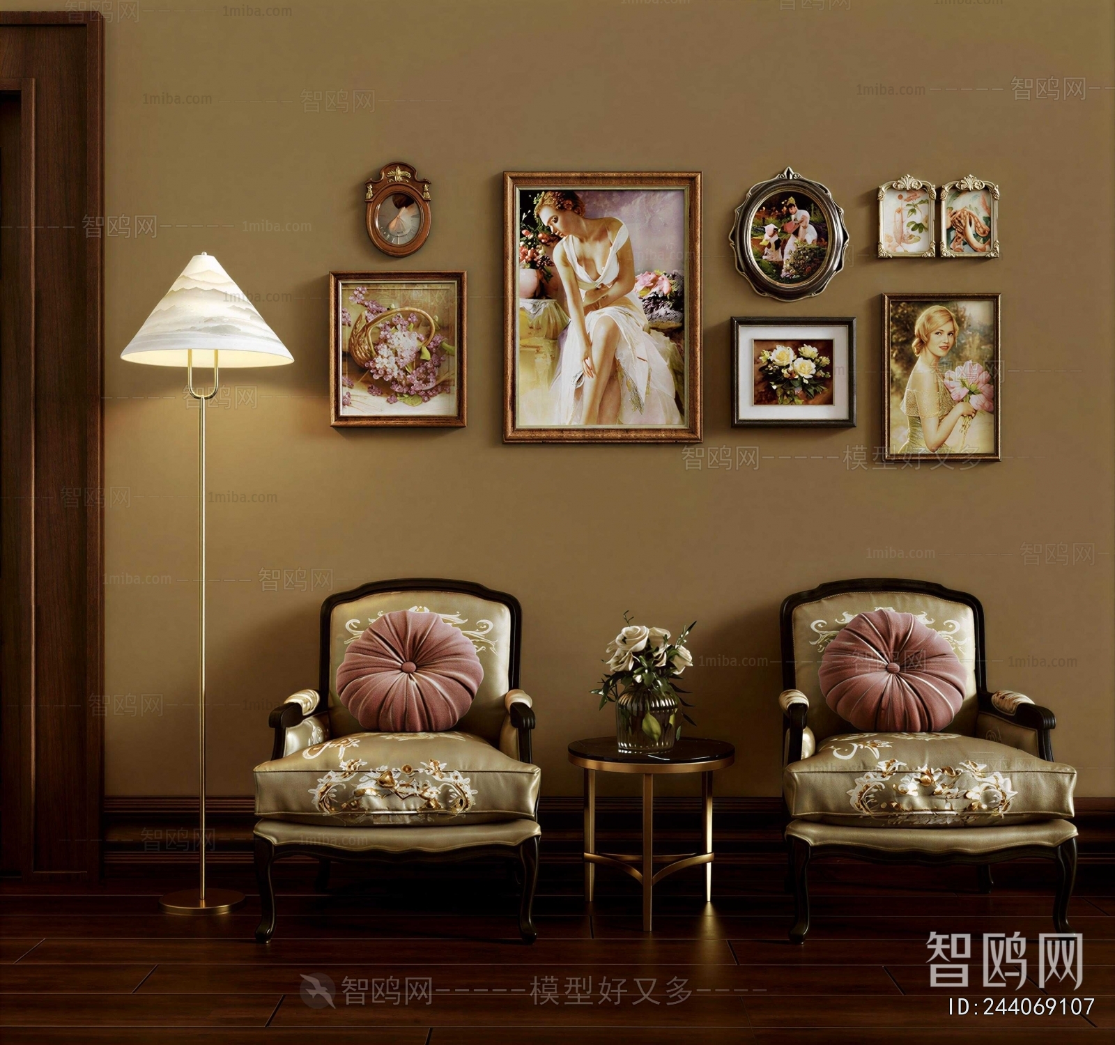 American Style Single Sofa