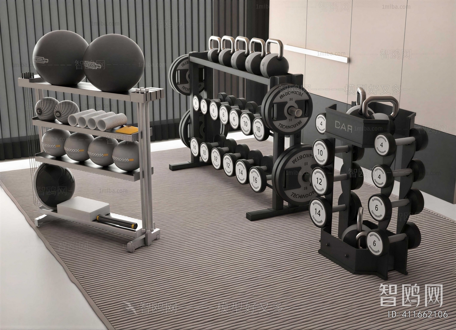 Modern Fitness Equipment