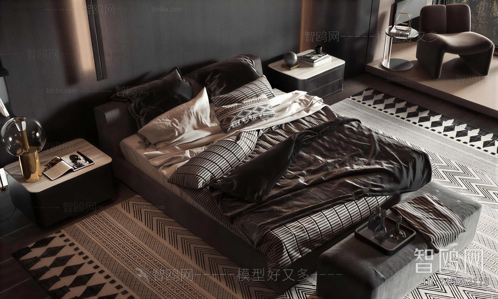 Modern Double Bed