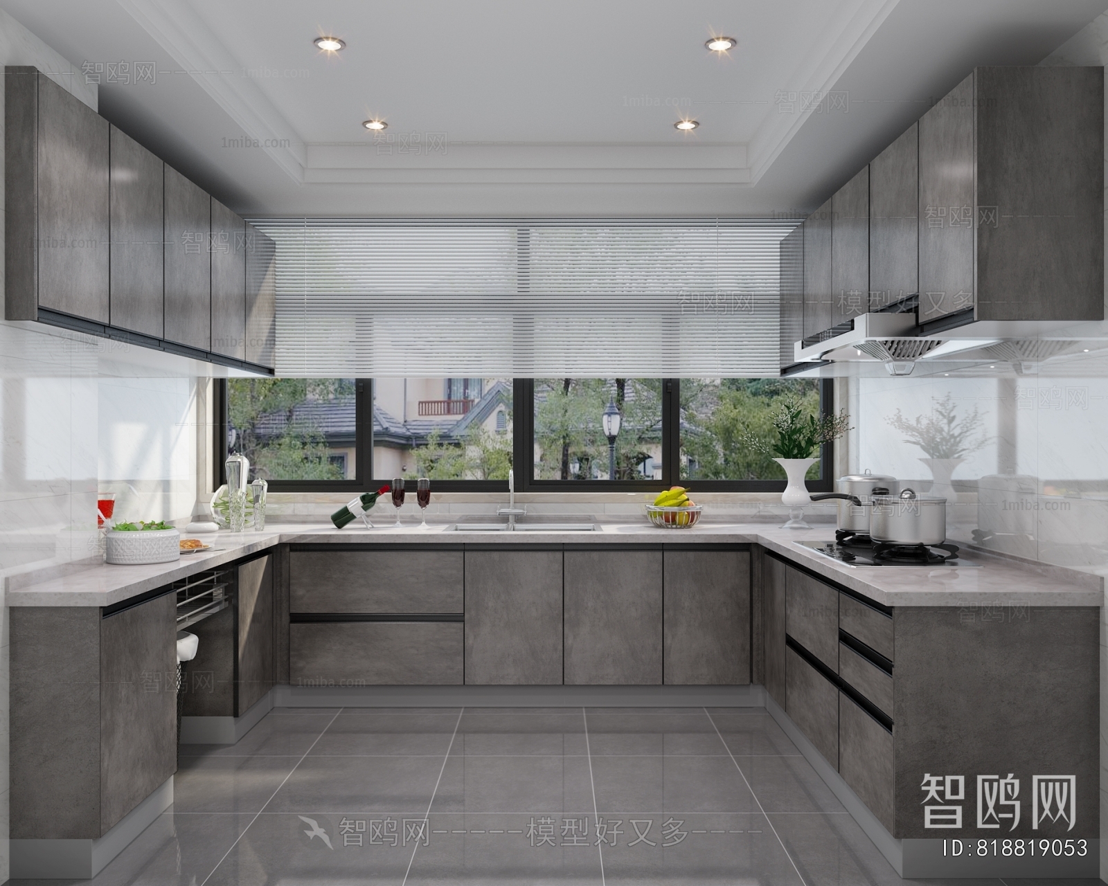 Modern The Kitchen