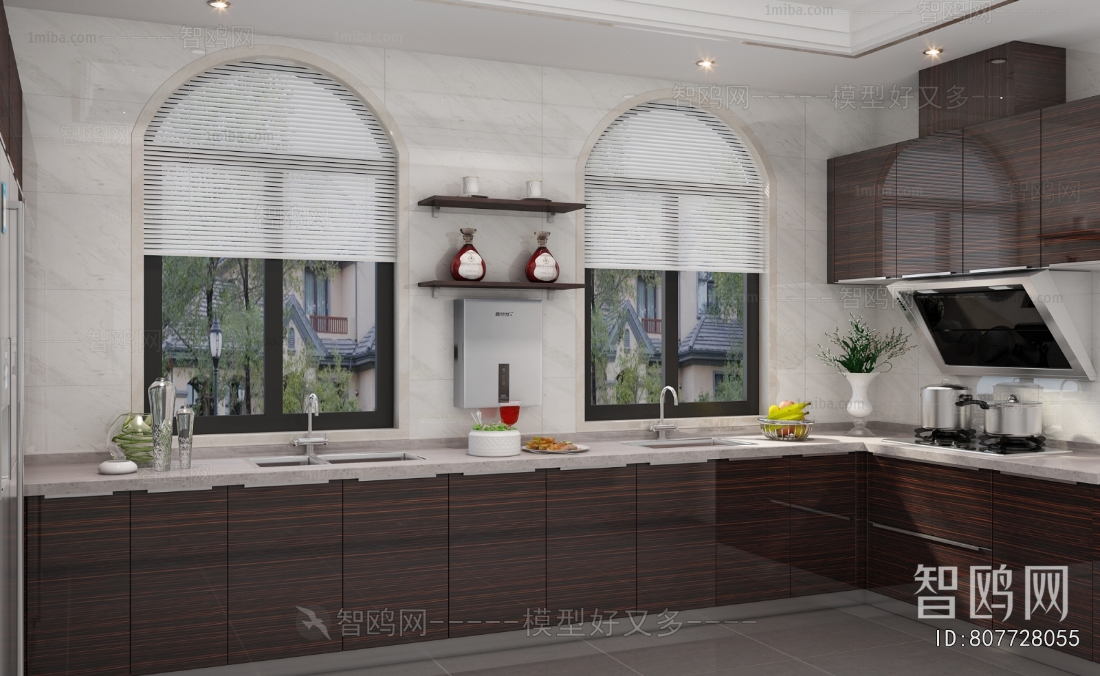 Simple European Style The Kitchen
