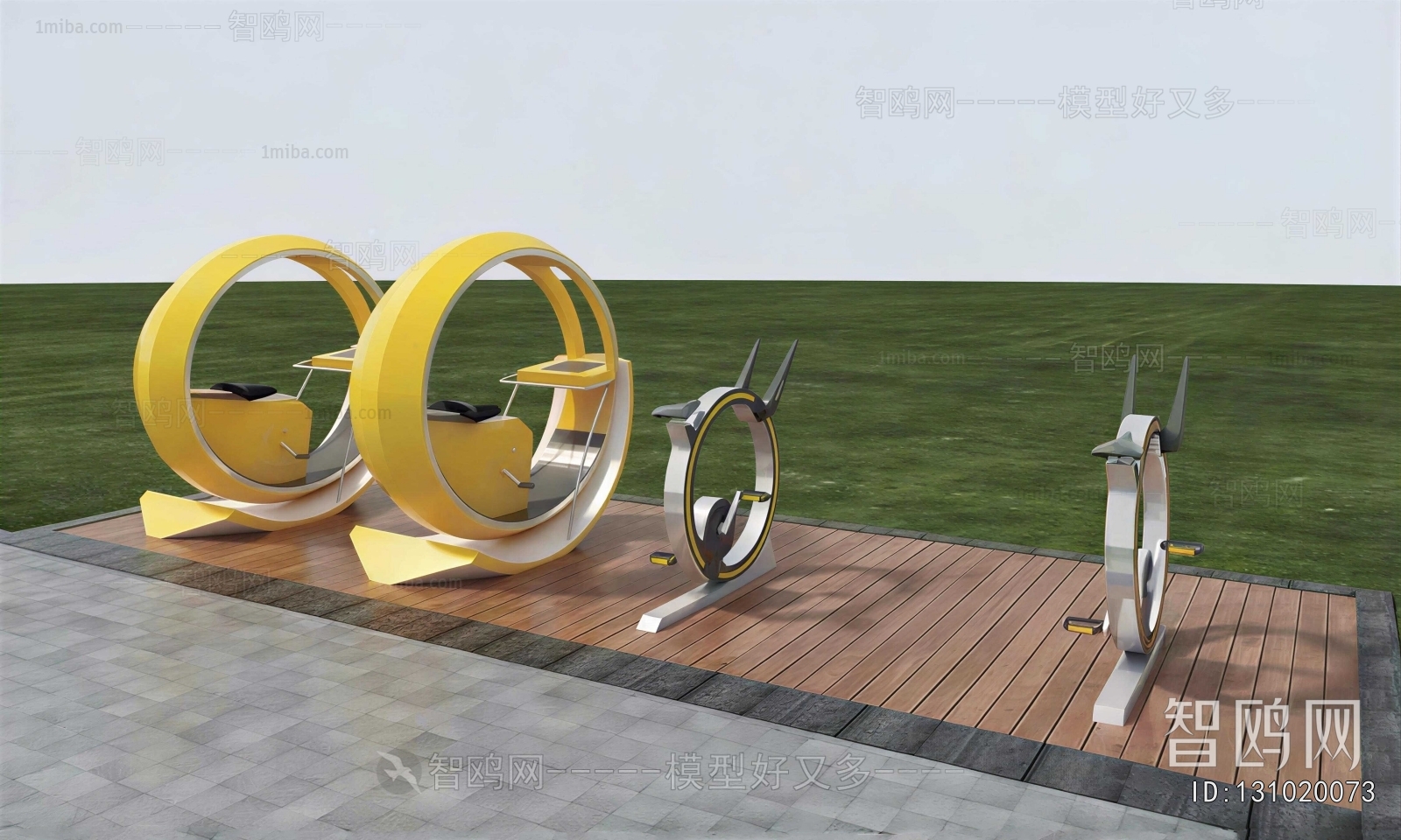 Modern Fitness Equipment