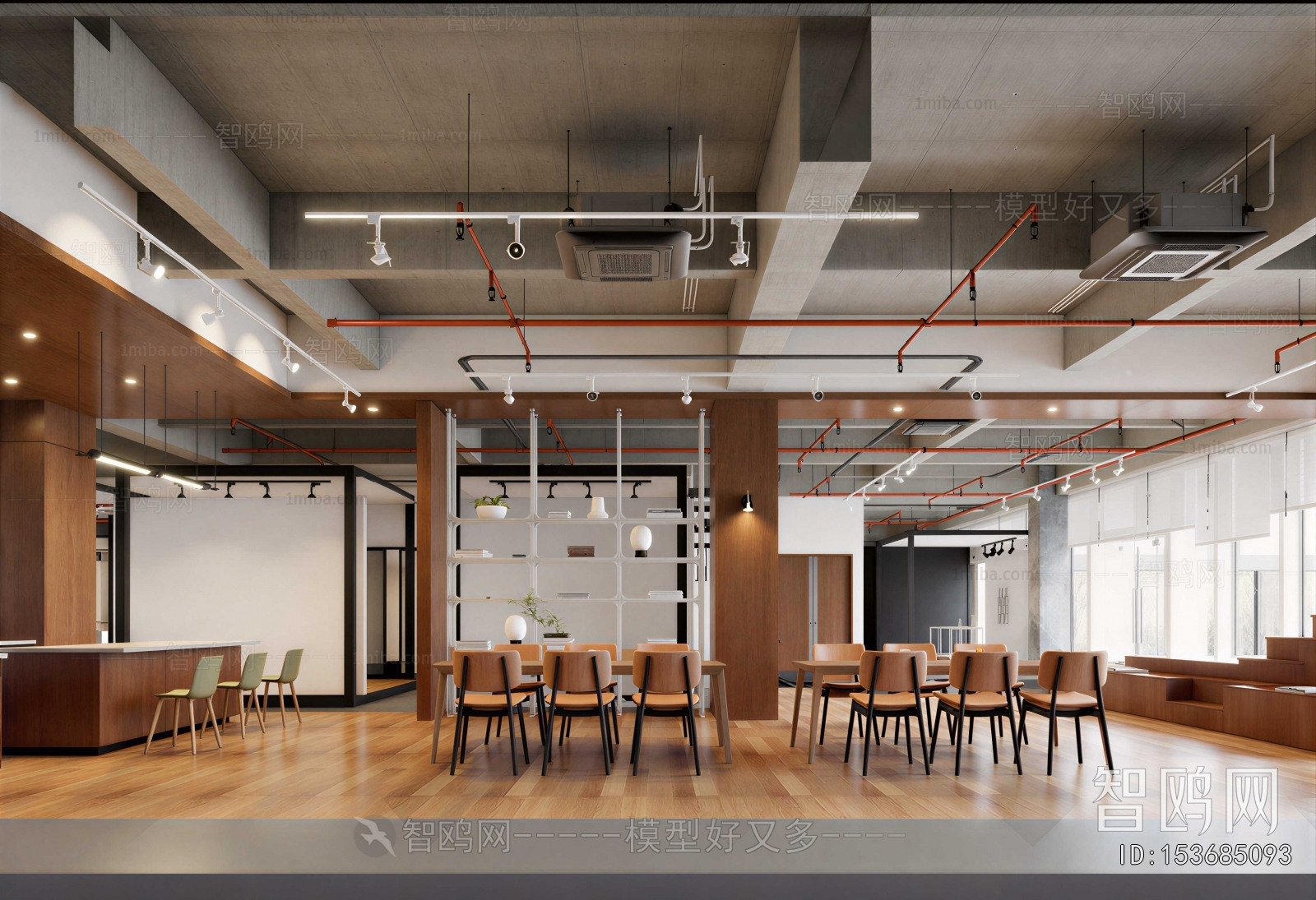Industrial Style Cafe