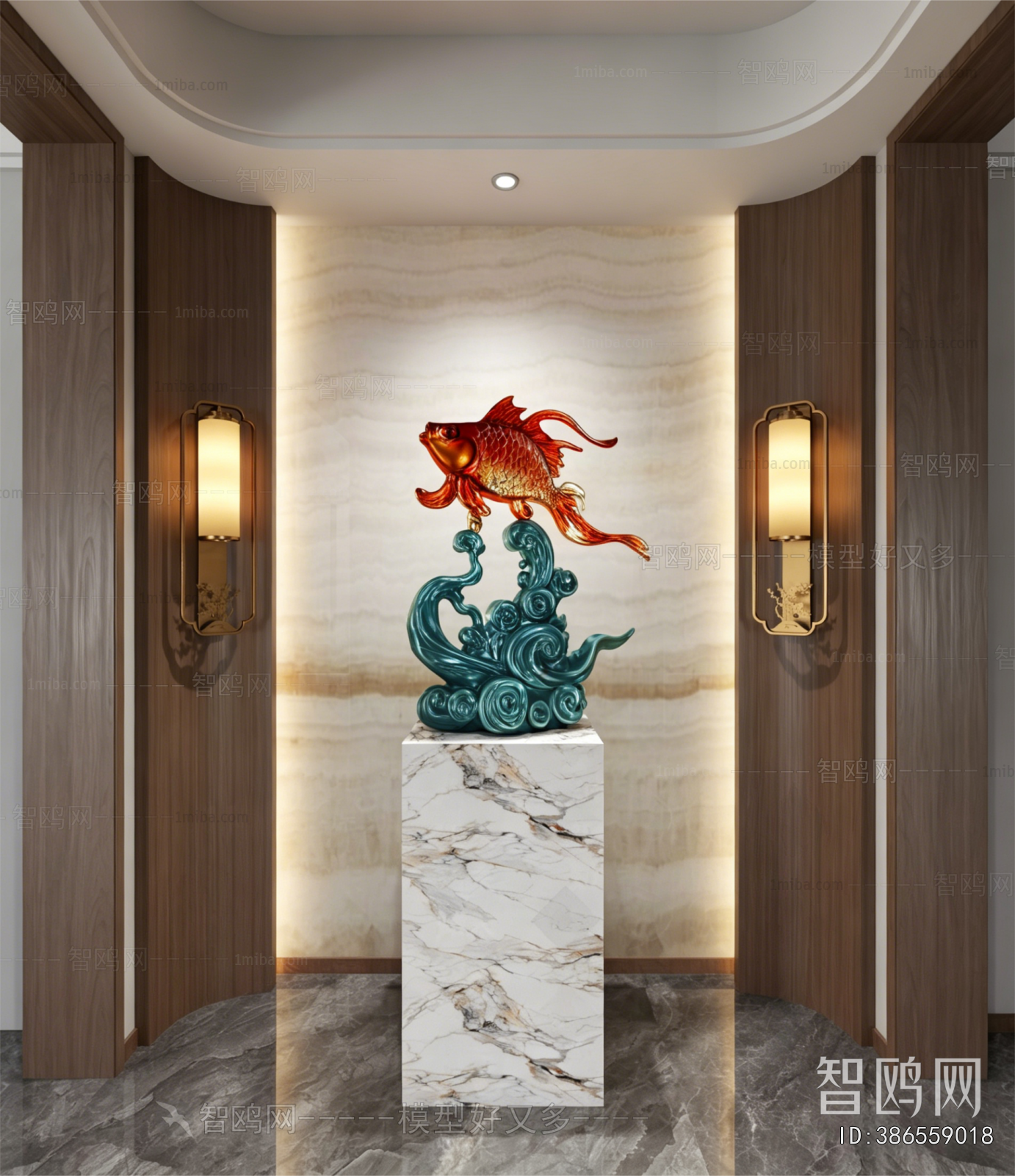 New Chinese Style Sculpture
