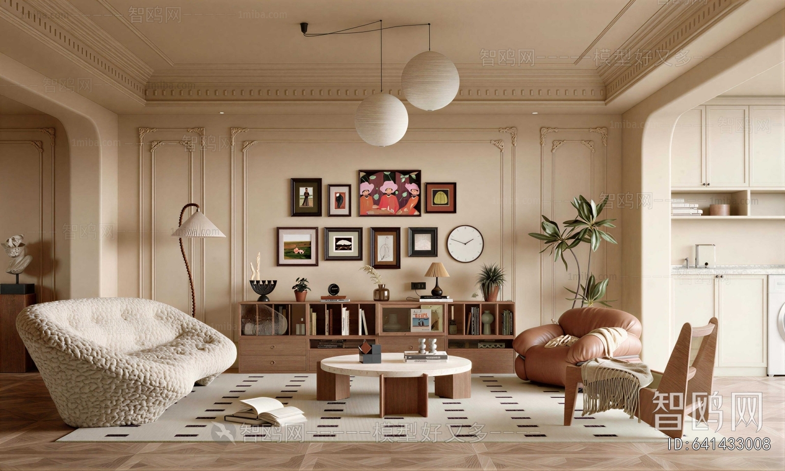 French Style A Living Room