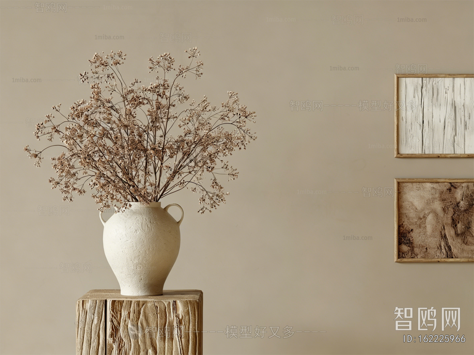 Wabi-sabi Style Dried Branch