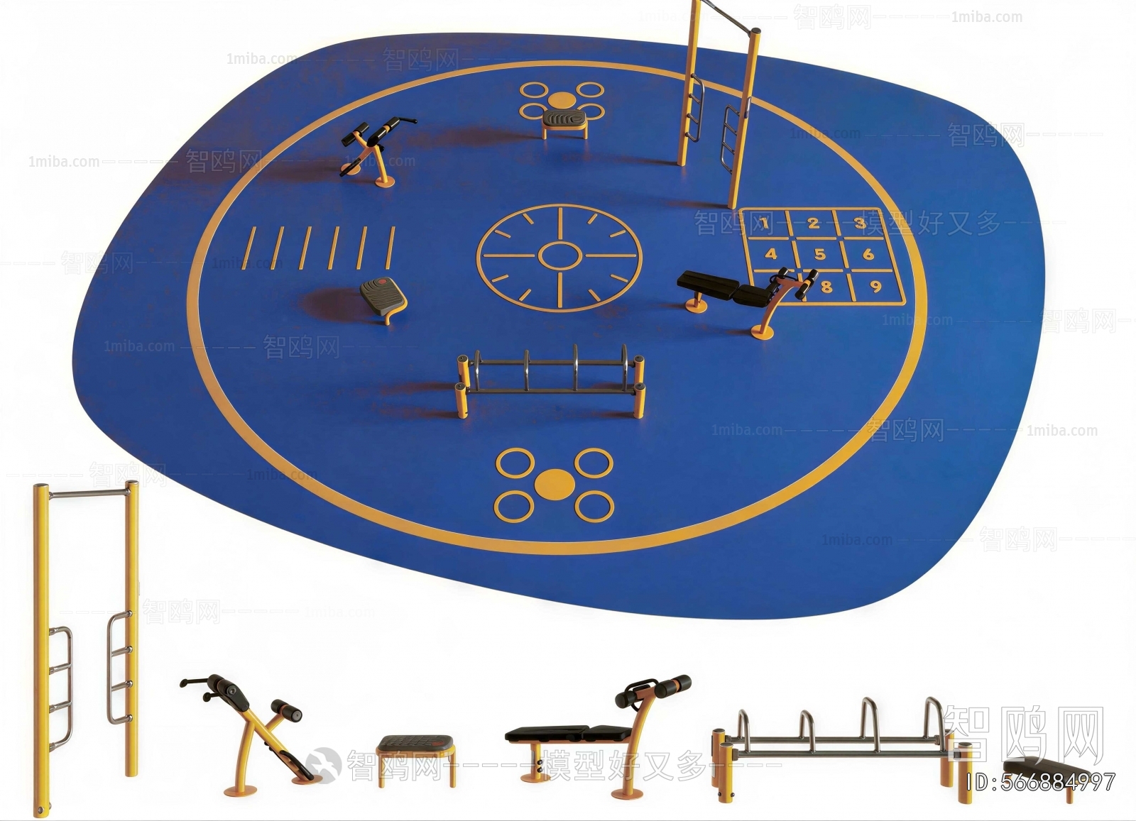 Modern Fitness Equipment