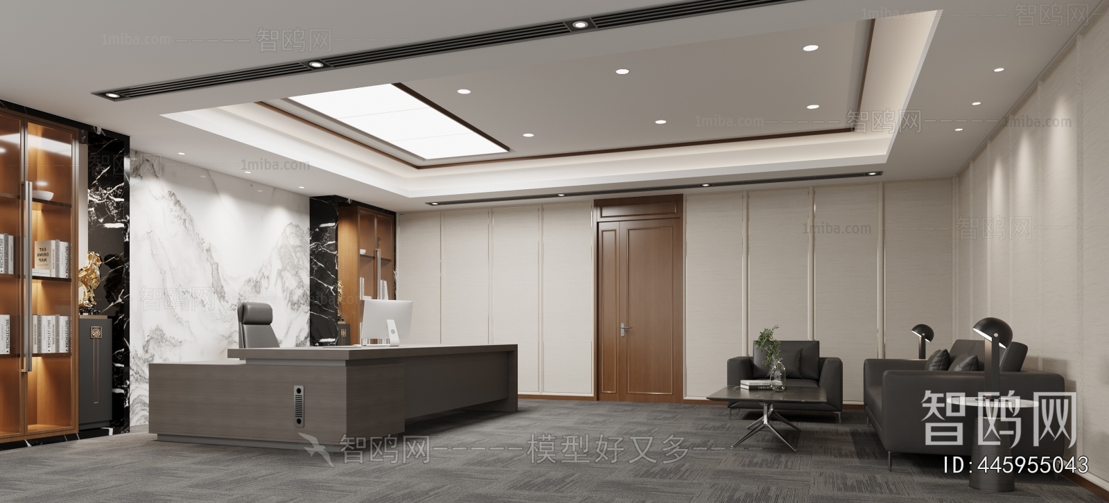 New Chinese Style Manager's Office