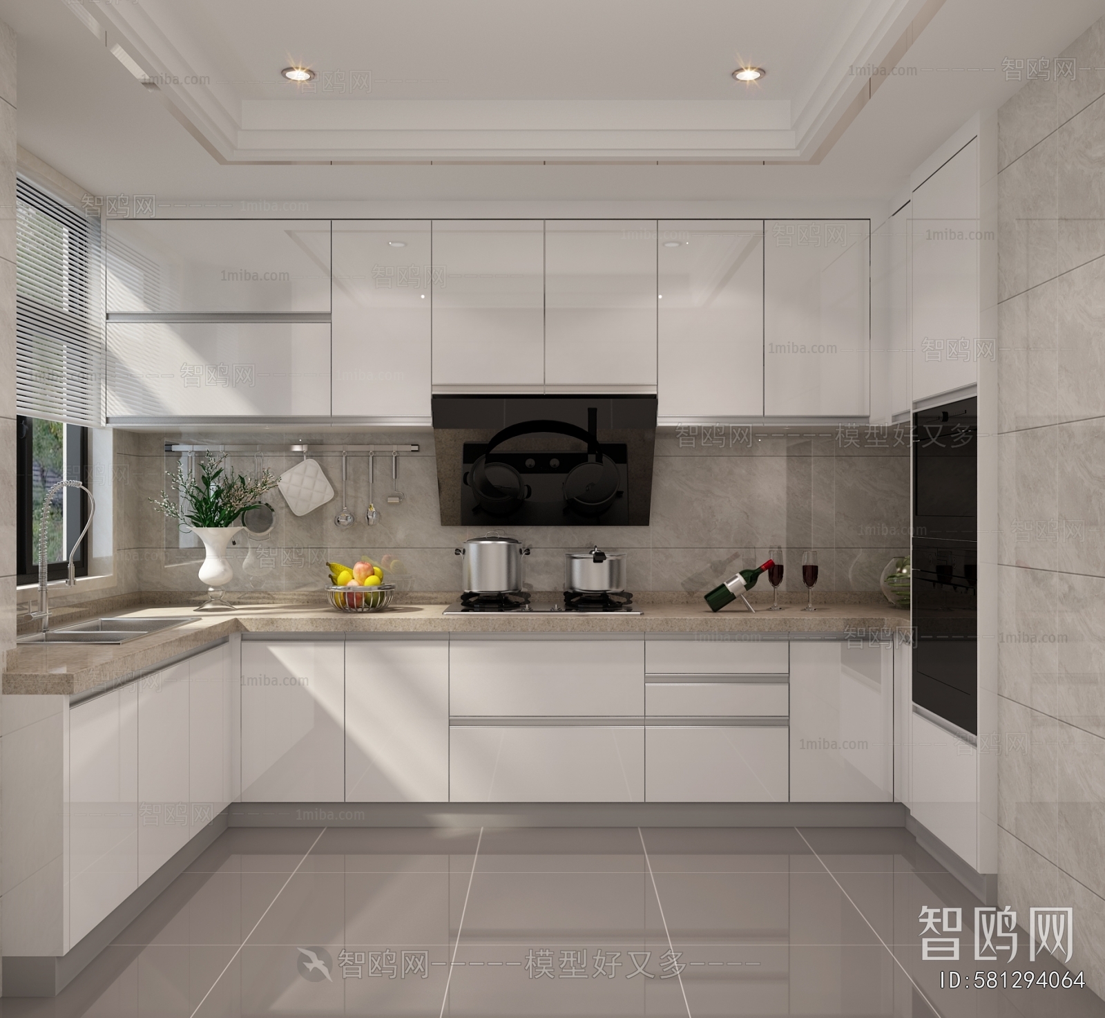 Modern The Kitchen