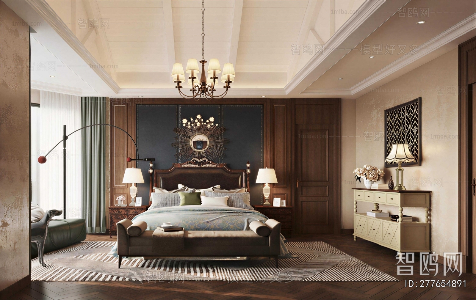 American Style Bedroom